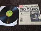 Jethro Tull- Thick as a Brick Vinyl LP- CHR 1003 1972 Newspaper UK 1ST PRESS