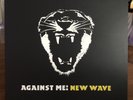 Against Me  New Wave LP Black Yellow Split Vinyl Asbestos 2022 Pressing