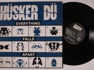 HUSKER DU Everything Falls Apart REFLEX LP VG+ 45rpm with lyric sheet insert o