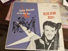 Gene Vincent & His Blue Caps: Bluejean Bop, Capitol T-764, 1957, Turquoise Label