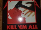 Lars Ulrich Signed Kill Em All Album