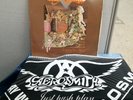 Aerosmith Toys in the Attic 1975 LP w/New 2001 Just Push Play Tour Bandana