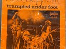 LED ZEPPELIN - TRAMPLED  45 w/PS HOLLAND 1975 SWAN SONG PAPER LABELS