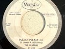 Beatles Please Please Me / Ask Me Why Vee Jay USA Promo VJ 498 RARE 1st Misspelt
