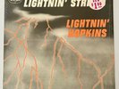 LIGHTNIN' HOPKINS - LIGHTNIN' STRIKES LP.  PRICE STICKER ON SHRINK.