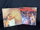 2x Roxy Music Manifesto & Flesh + Blood Vinyl LP Records (R) MO#8807