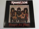 Rankelson - Hungry For Blood LP 1st Press 1986 RARE Tytan NWOBHM Rogue Male