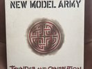 NEW MODEL ARMY, THUNDER AND CONSOLATION FIRST PRESS with INNER VINYL LP EX / EX