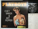 THE CHET BAKER & ART PEPPER SEXTET PLAYBOYS Japan LP [85216ER]