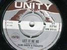 Slim Smith & Paulette: Let It Be Me on UK Unity UN 513