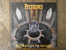 PESTILENCE- TESTIMONY OF THE ANCIENTS+ INNER - 1991 ISSUE - VERY GOOD