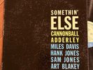 Cannonball Adderley Somethin’ Else VG+ W63 DG Ear Blue Note lp Miles Davis