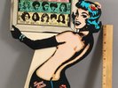 1978 Rare ROLLING STONES Record Store Display Cardboard Standee Sign SOME GIRLS