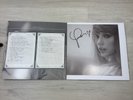 Taylor Swift Tortured Poets Department Vinyl Signed Photo Insert With Heart Auto