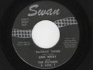HOT ROCK & ROLL INSTRUMENTAL-LINK WRAY-SWAN 4244-BATMAN THEME/ALONE