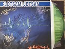 Flotsam and Jetsam High GREEN & SIGNED vinyl LP record autographed 1997 numbered
