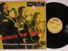 ILLINOIS JACQUET Swing's The Thing VERVE LP mono o