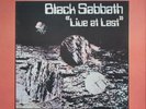 Black Sabbath Блэк Сэбэт ‎– Live At Last LP