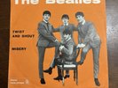THE BEATLES TWIST AND SHOUT/MISERY ORIG ITALY 45' PARLOPHONE 1963 RARE VG+