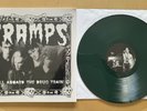 THE CRAMPS ALL ABOARD THE DRUG TRAIN DARK GREEN VINYL SAN FRANCISCO 1980 SIS NM