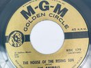 1964 The Animals House of the Rising Sun & I'm Crying MGM 45 Record KGC 179