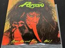POISON OPEN UP AND SAY AHH  Vinyl LP 1988 OG 