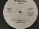 RARE FUNK SOUL 12 INCH STEVIE JACKSON CAN'T GET ENOUGH 1986 USA NM