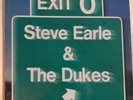 Steve Earle & The Dukes EXIT  0  1987 First Pressing Vinyl