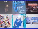 LOT-(6) VTG Elton John LP RECORD CLEAN VINYL Madman/Don't Shoot/Reg/Australia