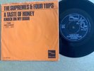SUPREMES AND FOUR TOPS - A TASTE OF HONEY - DUTCH PIC SLEEVE 7” on TAMLA MOTOWN