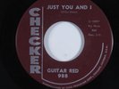 R&B Blues Rocker 45 GUIATR RED Just You And I CHECKER HEAR e