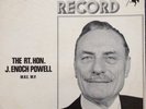 The Rt. Hon. J. Enoch Powell M.B.E. M.P. - On The Record, LP, (Vinyl)
