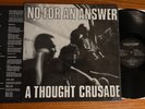 No For an Answer lp A Thought Crusade **Hawker** EX in shrink