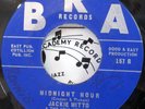 JACKIE MITTOO & THE SOUL VENDORS MIDNIGHT HOUR B/W ROCK STEADY WEDDING 45 REGGAE