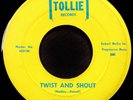 Beatles 45 Tollie 1964 Twist and Shout, Very First Pressing Label Variation, EX