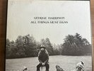 George Harrison - All Things Must Pass - 1970 - 3 LP Box Set w/Poster