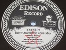 Rare Edison Race Record 51478 Rosa Henderson Viola McCoy Kansas City Five