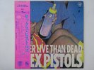 Sex Pistols Better Live Than Dead Vap 35161-25 Japan  VINYL LP OBI