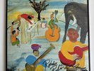 Signed THE BAND Robbie Robertson MUSIC FROM BIG PINK vinyl Lp Record COA dylan