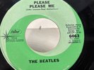 45 Rpm The Beatles Green Star Line Capitol 6063 Please Please Me/From Me To You