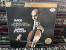 JANOS STARKER Bach Suites for Unaccompanied Cello  3x LP box set stereo Mercury