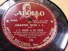 78RPM Apollo 790 JC J.C. Heard + Wardell Gray - Sugar Hips / Coasting J.C. V+ E-