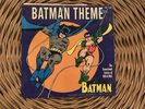 BATMAN THEME/ROBIN'S THEME VINTAGE 45 RPM RECORD -GUITARS OF Dan & Dale