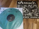 Assuck ‎- Misery Index RARE Green Vinyl Sound Pollution Records VERY RARE