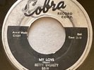 Blues 45, BETTY EVERETT,  1957, COBRA, “My Love” / “My Life Depends On You”,  G