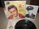 ELVIS PRESLEY - Vinyl Lp KING CREOLE W/Inner and Army Photo 1S/2S Baggy NM