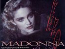 MADONNA LIVE TO TELL JAPAN 7'' WHITE VINYL 1986 w/ promo sheets