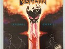 DESTRUCTION - INFERNAL OVERKILL + INNER - 1985 GERMAN ISSUE - EXCELLENT