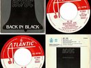 AC/DC - Back In Black - SPAIN 1981 - Atlantic 45-2053 VERY RARE VG/EX