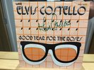 Elvis Costello Good Year for the Roses 7 inch Single SIGNED AUTOGRAPHED